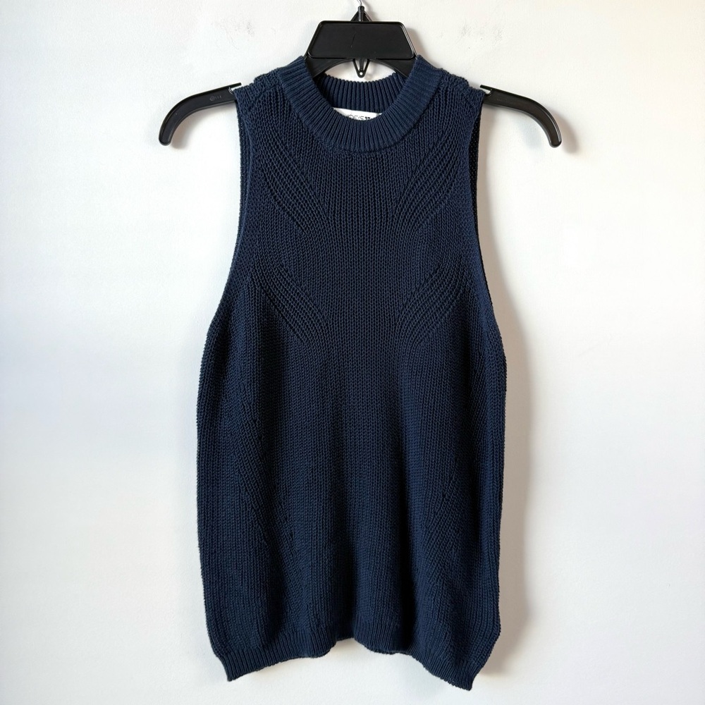 Joe’s Jeans The Teddie Sweater Tank Top Navy‎ Blue XS - Picture 3 of 8